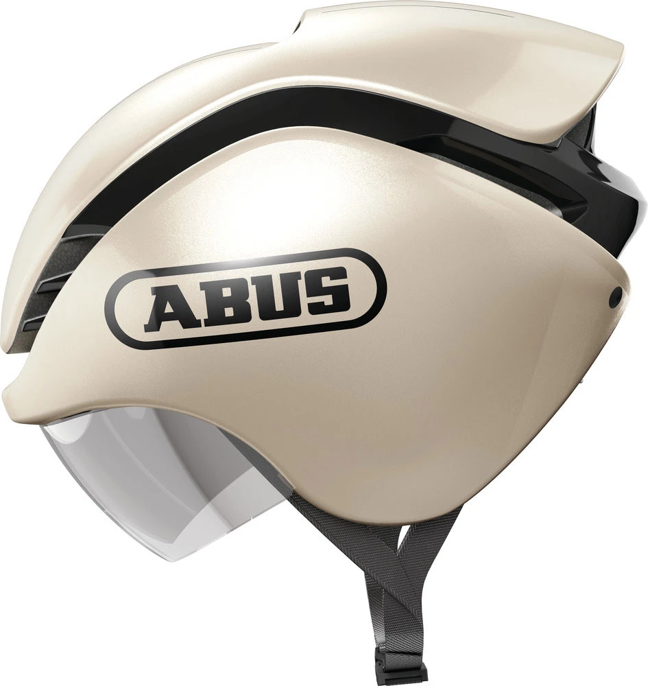 GameChanger Tri - Casque de vélo de course Abus GameChanger Tri - Casque De Vélo De Course -Vélo Pièces Magasin ABUS 64277 GAMECHANGER TRI CHAMPAGNE GOLD 1