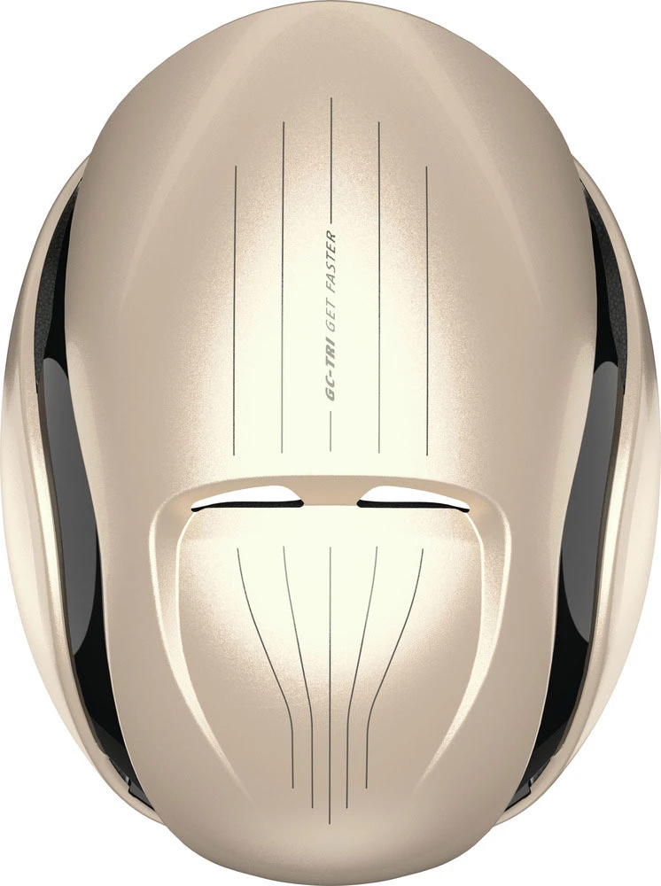 GameChanger Tri - Casque de vélo de course Abus GameChanger Tri - Casque De Vélo De Course -Vélo Pièces Magasin ABUS 64277 GAMECHANGER TRI CHAMPAGNE GOLD 2