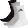 ADIDAS Cush Crew - Socks (3 Pack) 1 ADIDAS Cush Crew - Socks (3 Pack) -Vélo Pièces Magasin Adidas Cush Crew Socken 3er Pack DZ9355