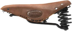 BROOKS Selle Pour Hommes Flyer Softened -Vélo Pièces Magasin B396HPLA07210BrooksFlyerSoftenedHerrenSattelDarkTan 64Bqqwf7N5Ebu6