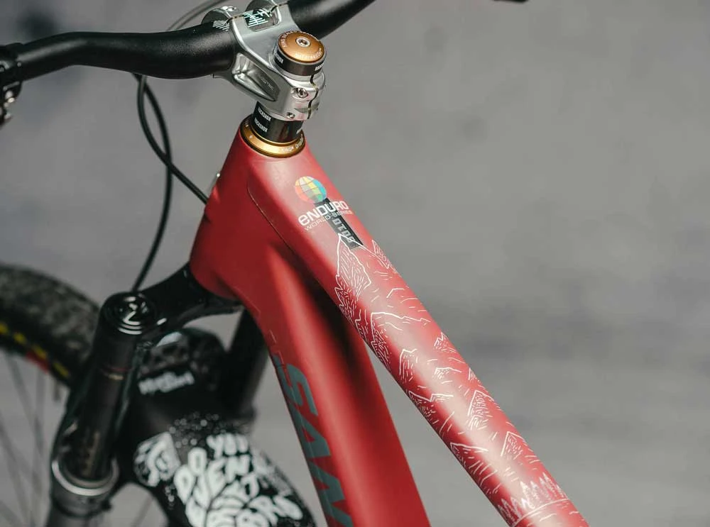 EWS Mountains Kit de protection du cadre Dyedbro EWS Mountains Kit De Protection Du Cadre -Vélo Pièces Magasin DYEDBRO EWS Mountains Rahmenschutz Kit DBF11231 4