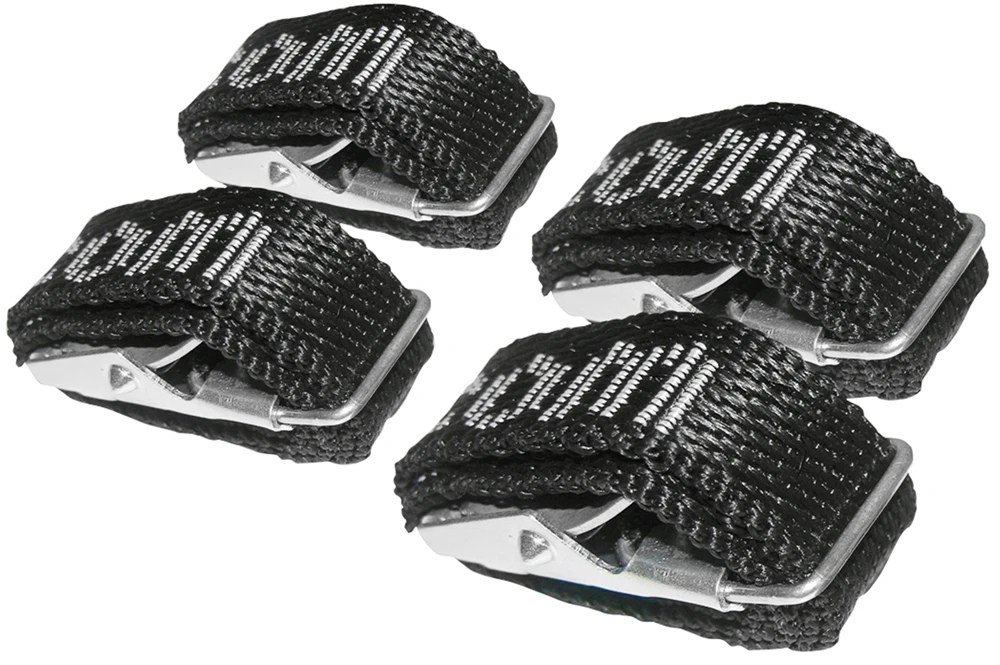 Sangle de serrage en textile (pack de 4) EUFAB Sangle De Serrage En Textile (pack De 4) -Vélo Pièces Magasin Eufab 12011 Textilspanngurt 4er Pack 1