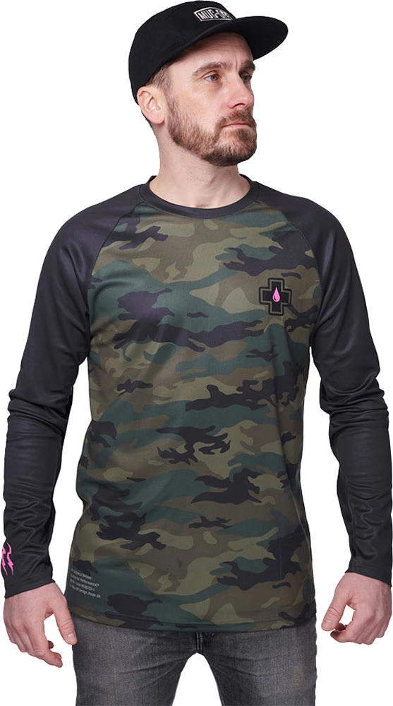 Riders - Maillot MTB manches longues Muc-Off Riders - Maillot MTB Manches Longues -Vélo Pièces Magasin Muc Off Riders MTB Langarmtrikot MU JER 2020 638 1