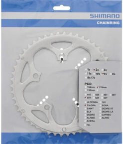 Shimano TIAGRA Plateau 9 Vitesses Pour FC-4550 50 Dents