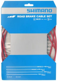 Shimano Set De Câbles De Frein SIL-TEC Pour Vélo De Course -Vélo Pièces Magasin Shimano SIL TEC Rennrad Bremszugset Y80098014